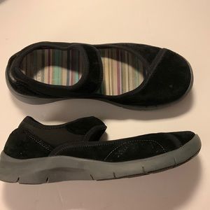 DANSKO Black Suede Mary Janes Size 40